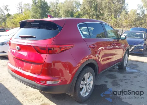 2017 Kia Sportage Lx from USA, damaged, VIN KNDPMCAC2H7247925